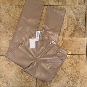 Aritzia Wilfred Faux Leather Pants Size 2 NWT